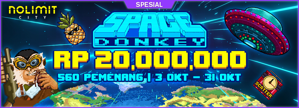 Space Donkey cash drop